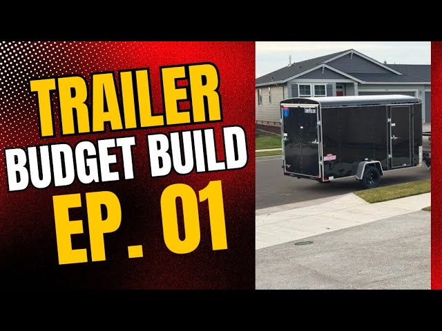 Budget DIY landscape trailer setup pt. 1