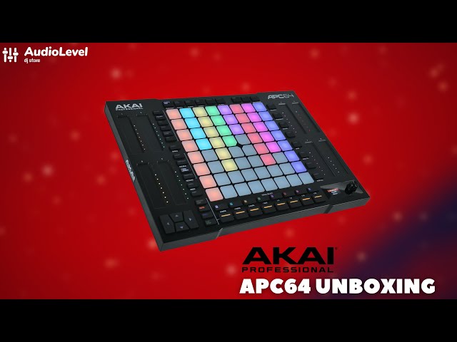 AKAI APC64 | Unboxing @ AudioLevel