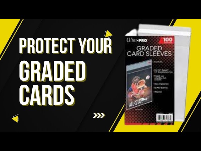 How to protect Graded Pokemon Cards, Sports Cards and SLABS!