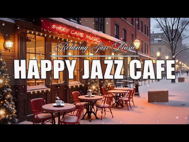 Happy smooth Jazz ~ Relaxing Winter Coffee Music and Bossa Nova Instrumental for Great Mood❄