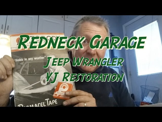 Jeep Wranger YJ Bodywork Day 5 - Hood - Fender