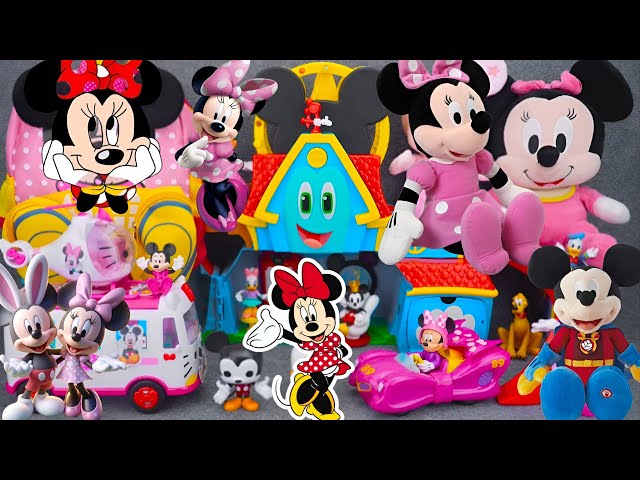 11 min Mickey mouse toys Collection unboxing ASMR | Mickey Mouse Jumpu Funhouse Playset & Review Toy