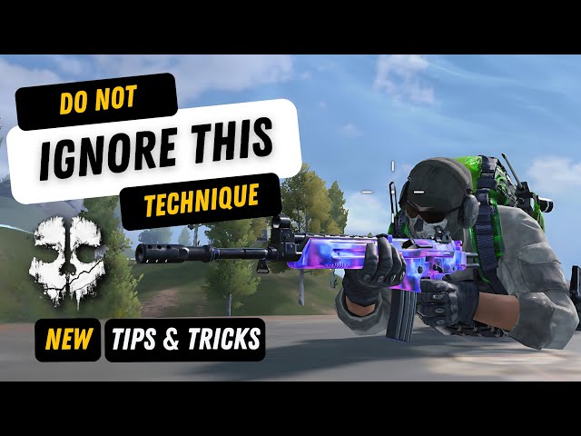 Do not ignore this technique - Tips & Tricks - CODM