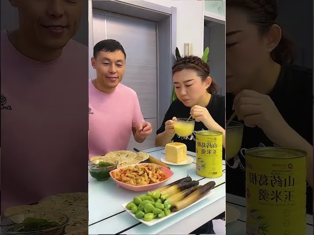 Funny Husband and Wife Yummy Food Eating Challenge 🍲🍲🤣🤣