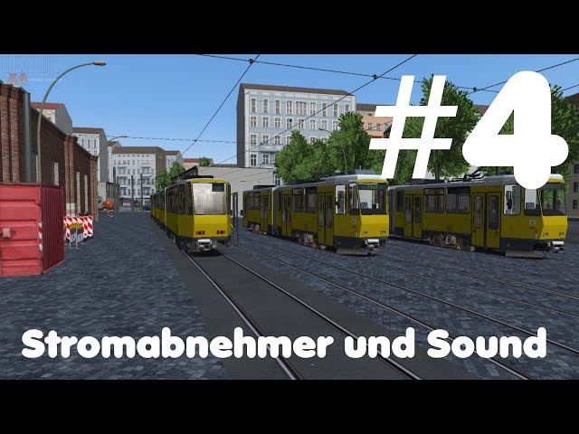 CKD Tatra KT4Dtm #4 - Stromabnehmer und erster Fahrsound - Lotus-Simulator