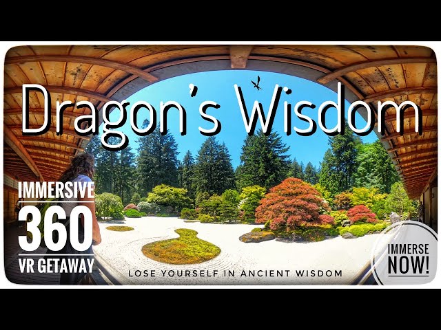 A Dragon's Wisdom: 🎍🐉🎍A Mystical Journey Through a Japanese Garden