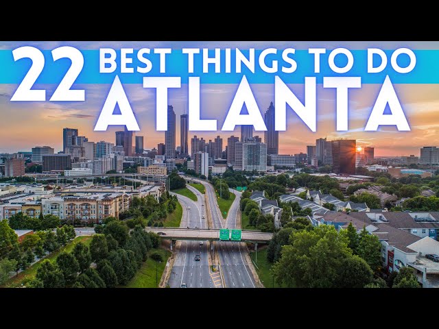 Best Things To Do in Atlanta Georgia 2025 4K