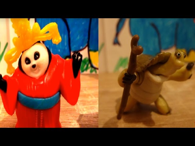 KungFu Panda 3 Opening Kinder Surprise Eggs (Oogway , Mei Mei) #43