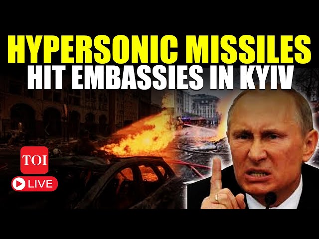 LIVE: Russia Fires Missiles At Six Foreign Embassies In Ukraine's Kyiv | Watch