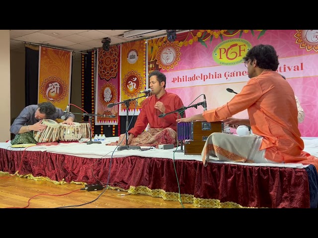 Raag Kedar | Philadelphia Ganesh Festival (PGF) 2024 | Anirudh Srinivasraghavan | Indian Classical