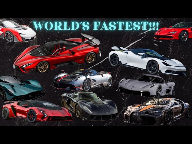 Watch the World's FASTEST Cars Compete in a Drag Race 2025!