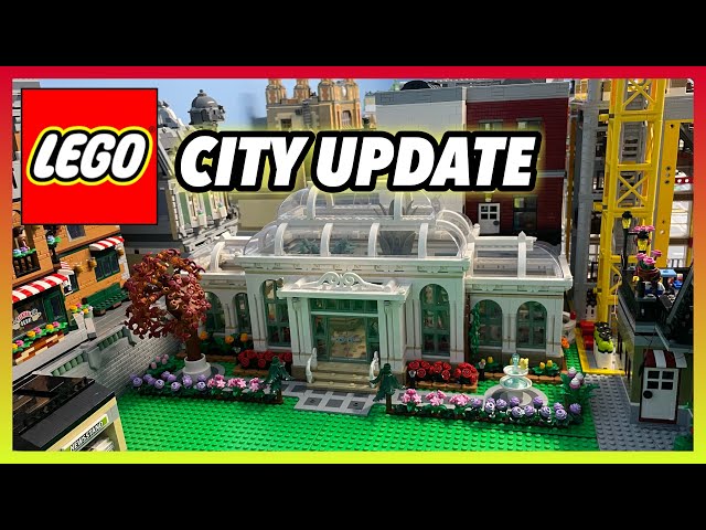 Adding The New LEGO Ideas Botanical Gardens To The LEGO City