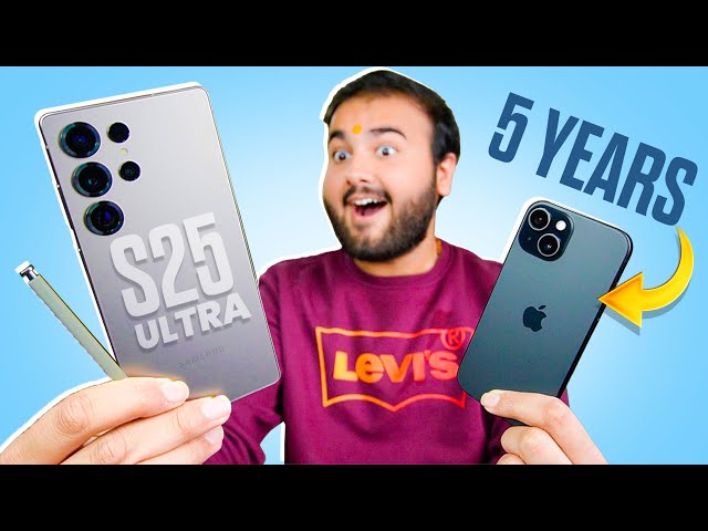 Goodbye iPhone! 👋🏻 Hello Galaxy S25 Ultra – My 5 Year Switch Story!