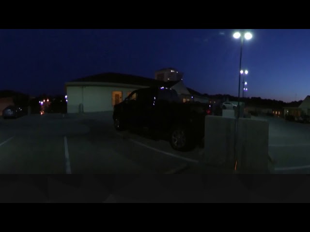 Parking Garage at Night: Outside and Not Crowded (360-Degree Video for Exposure Therapy)