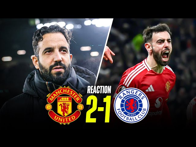 CAPTAIN BRUNO, MAGUIRE RELIEVED: Amorim Wants More | MAN UTD 2-1 RANGERS