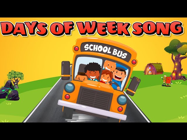 days of week song | Nursery rhymes & kids songs