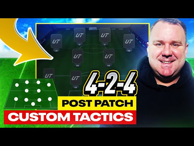 EAFC 25 - (*POST PATCH*) MY 424 CUSTOM TACTICS & PLAYER ROLES!!