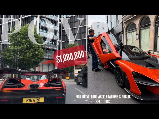 pov: you're a doctor and own a $1,000,000 McLaren Senna! Full Drive!