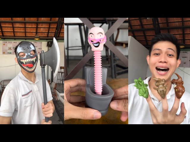 Đồ Chơi Mặt Nạ🎭Ma Quái 👻 Halloween,Chiếc Bồn Cầu🚽Funny🤩…Có Hình Dáng Kỳ Lạ|Phần16|Huyrongchoitv