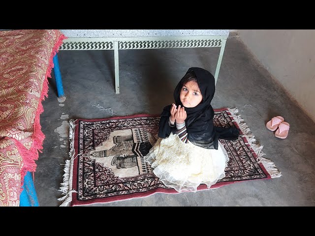 Noor Pari Praying Namaz | Desi Family Vlogs| First vlog | YouTube @souravjvlogs