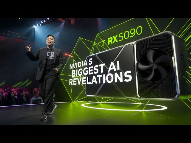 Nvidia CES 2025 Keynote Highlights | RTX 50-Series GPUs, AI Game Characters & Autonomous Tech