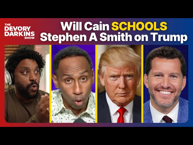 Will Cain SHUTS DOWN Stephen A Smith Woke Take on Trump Support