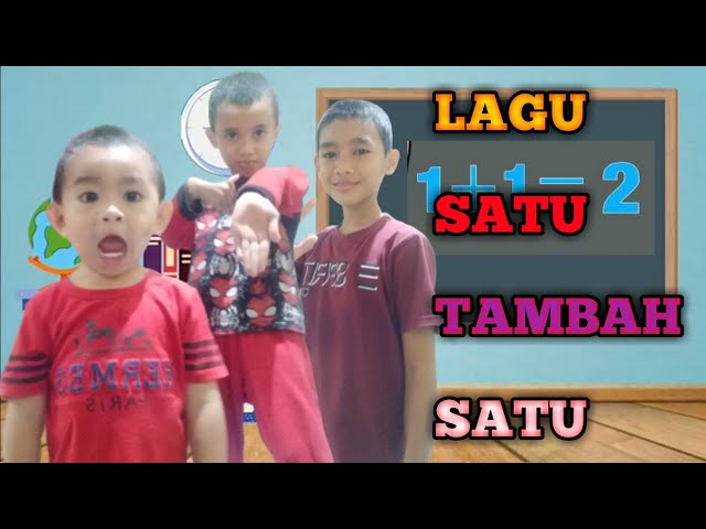 LAGU SATU DITAMBAH SATU SAMA DENGAN DUA | Lagu anak | Lagu berhitung | Lagu anak Indonesia | KOCAK 🤣