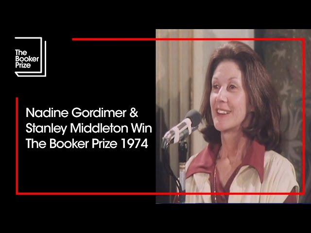 Nadine Gordimer & Stanley Middleton Win The Booker Prize (1974) | The Booker Prize