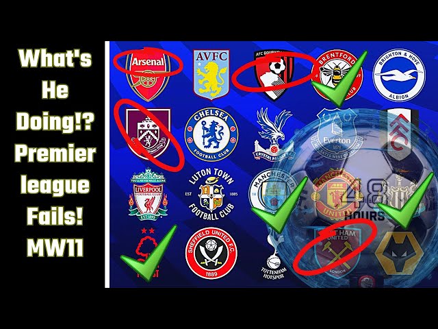 Premier League Fails! Who should your club get rid of? | Who is to blame for Premier league Goals