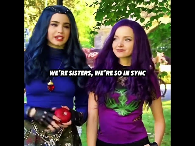 The way Dove instantly changed her mind 😂 #fyp #descendants #trivia #shorts