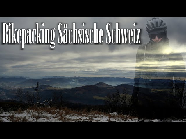 Sächsische Schweiz  - Bikepacking ohne Licht im Winter