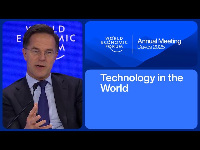 Technology in the World | World Economic Forum Annual Meeting 2025