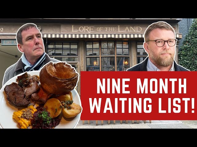 I Review GUY RITCHIE'S £32 SUNDAY ROAST! 9 MONTH WAITING LIST!