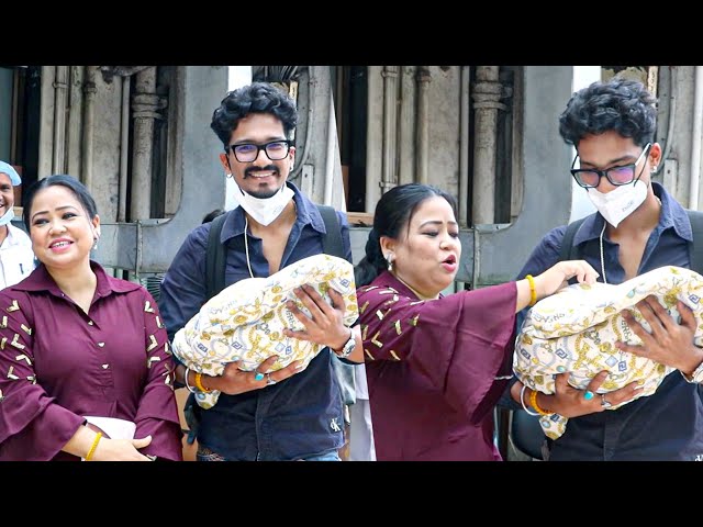 Bharti Singh Makes FIRST Appearance With Her Baby Boy | Lehren Small Screen