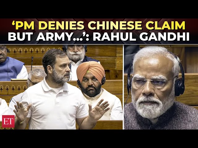 ‘Indian army disagrees with PM Modi’: Rahul Gandhi on border dispute with China |Parl budget session