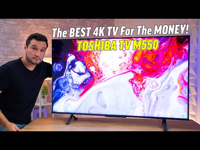 Why THIS 4K TV Blew Away My High Expectations! Toshiba TV M550