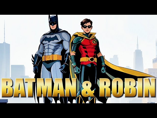 🦇 Batman & Robin  | A Dynamic Duo | Kids Network Studios | iSMARTiDEAS 🌟✨