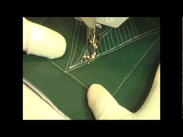 Free Motion Quilting Video: Deco Leaves