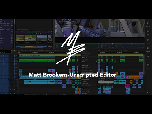 Matt Brookens Unscripted Editor