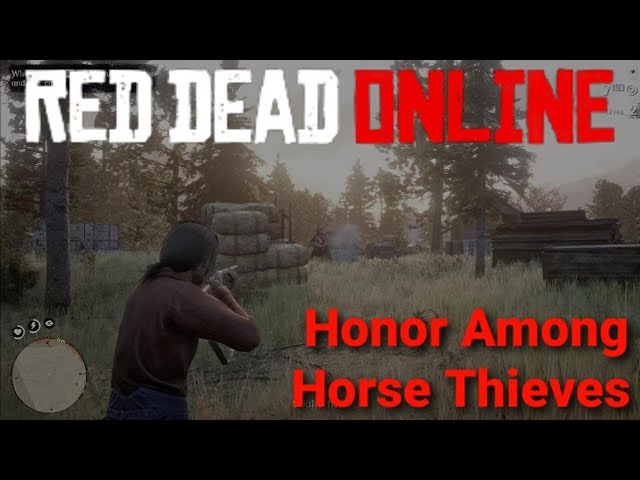 RED DEAD ONLINE: Honor Among Horse Thieves! #RedDeadOnline