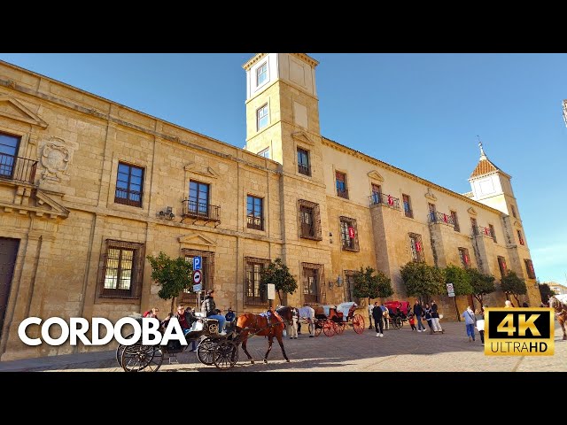 4K Walking Tour of La Judería, Córdoba | Explore the Historic Jewish Quarter