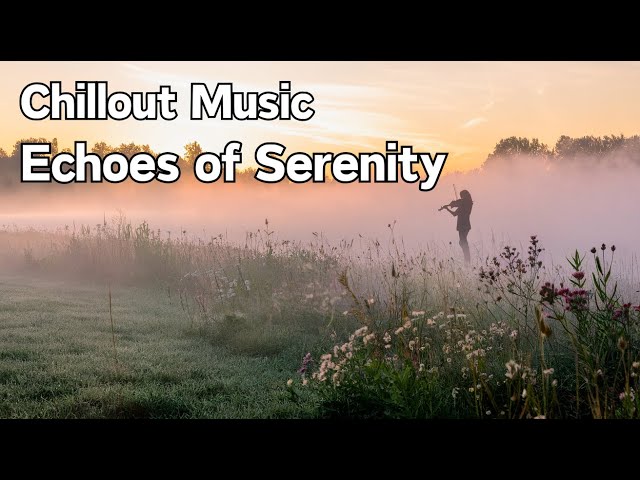 Echoes of Serenity - Reflective Violin Chillout Music & Artwork