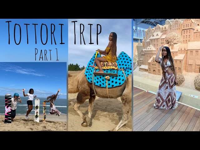 TOTTORI TRIP Part 1 of 2|| Flying to Tottori, Jinpukaku Castle Ruins, Sand Museum, Sand-boarding