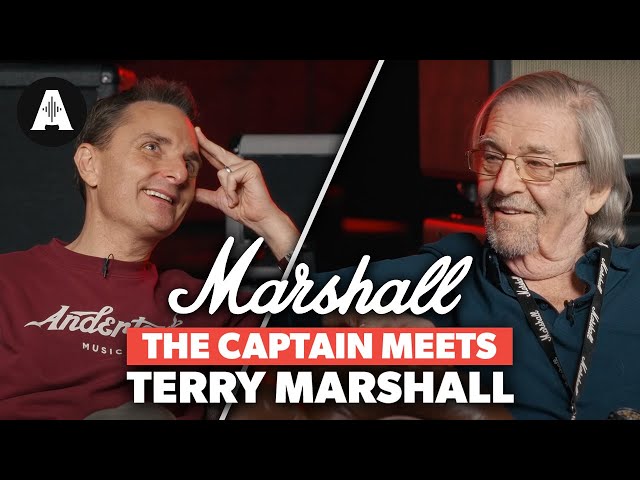 The Captain Meets Terry Marshall - A Marshall Amplification History Lesson!