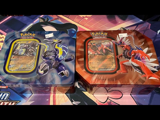 New Paldea Legends Tins - Miraidon ex & Koraidon ex Tins - Should you pick these up?