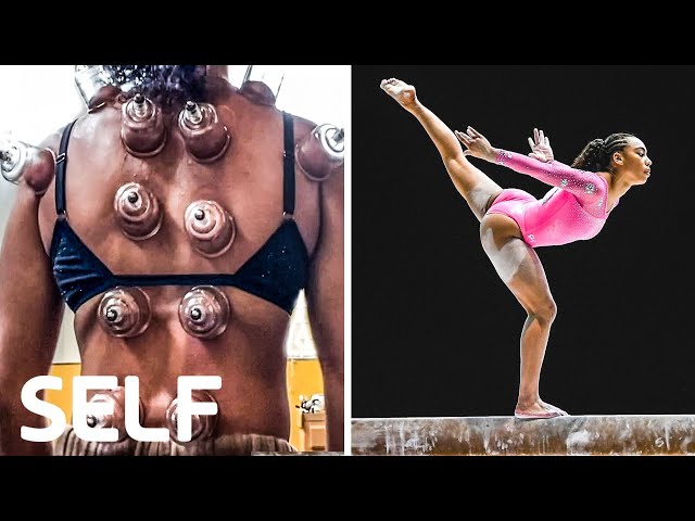 How a Gymnast Manages Daily Pain & Stress | On The Grind | SELF