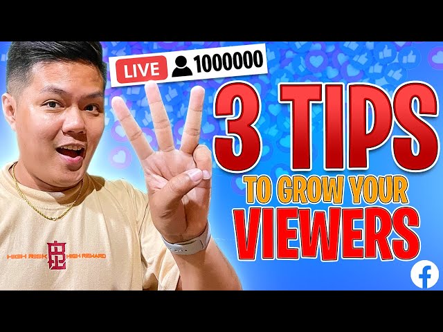 3 Tips How To Increase Your Viewership On FACEBOOK GAMING