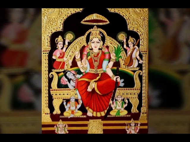 Harathi song of Lakshmi Devi by vuppuluri sisters