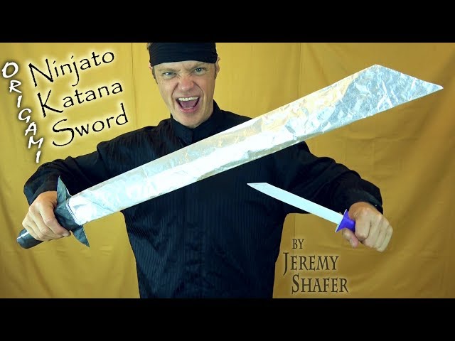 Origami Ninjatō Katana Sword