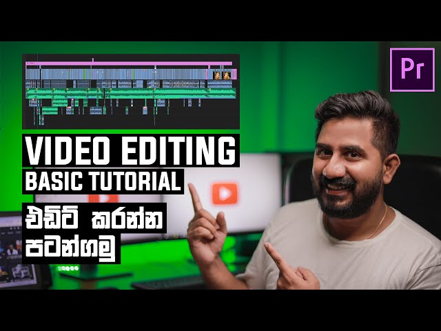 Video Editing Tutorial Basics | Premiere Pro